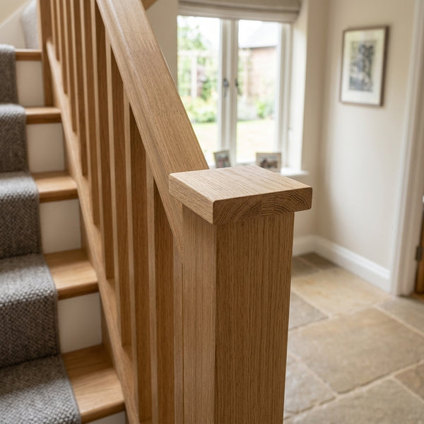 Oak Finger Joint Spindle Cap 41 x 10 x 2900mm