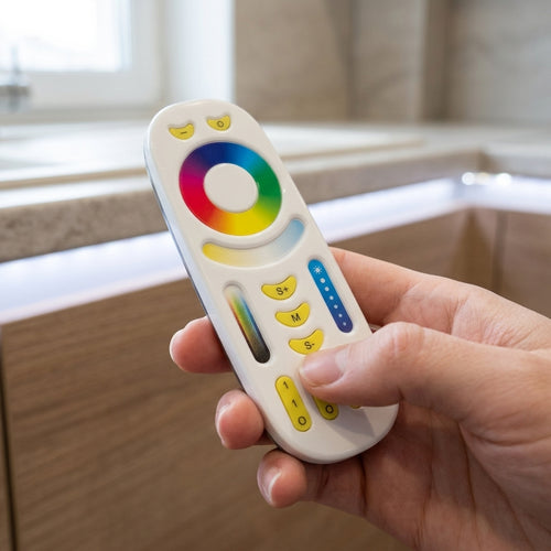 4 Zone RGB+CCT LED Remote Controller For Smart Lighting (view 2)