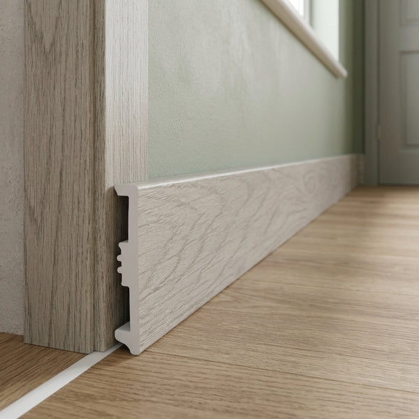 Murten Oak Skirting Board, Waterproof Impact-Resistant