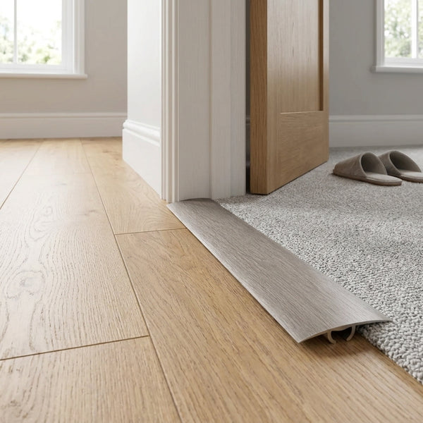 Aluminium Floor Profile 0.93m Burgos Oak - Transition Strip
