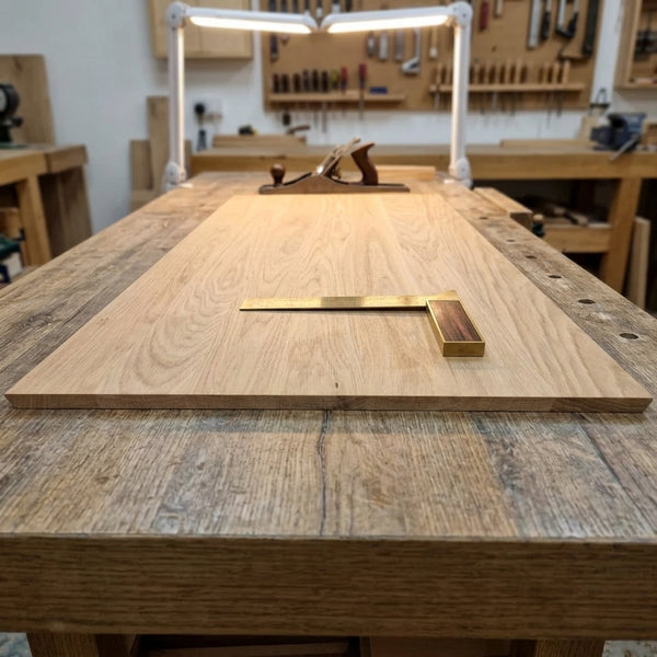 Rustic Grade Solid European Oak Panel 20mm - Interior Joinery