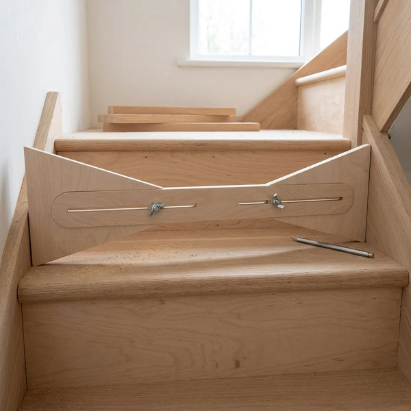 Stair Tread Template Tool Birch Plywood - Woodwork
