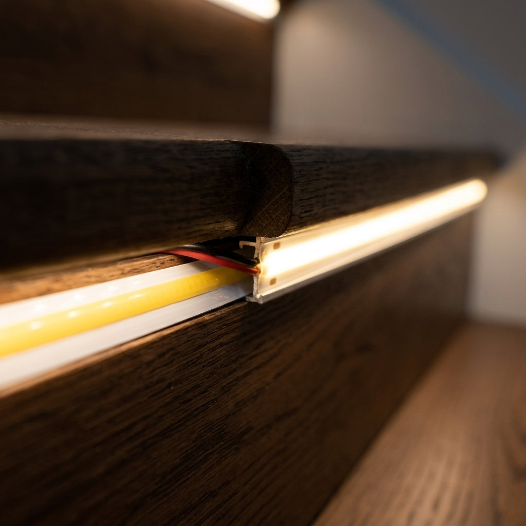 LED Strip COB Neon 5m 12V Warm White - Continuous Light (view 2)