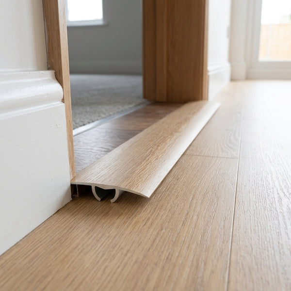 Aluminium Floor Profile 0.93m Yankee Oak - Transition Strip