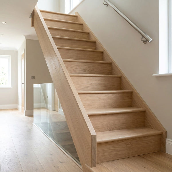 Oak Veneered Staircase Stringer 300 x 2440 mm