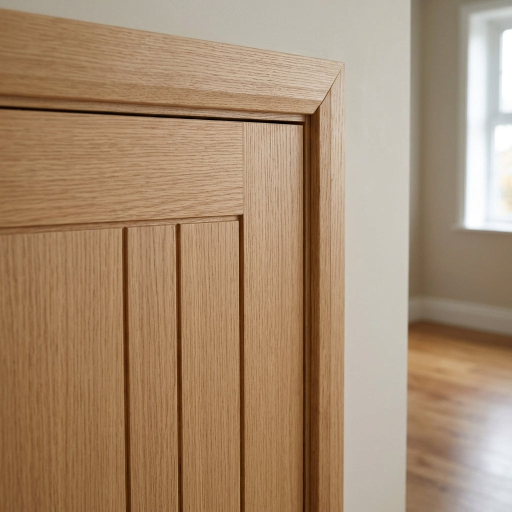 Prefinished Oak Door 686 x 1981mm Belize Style (view 2)