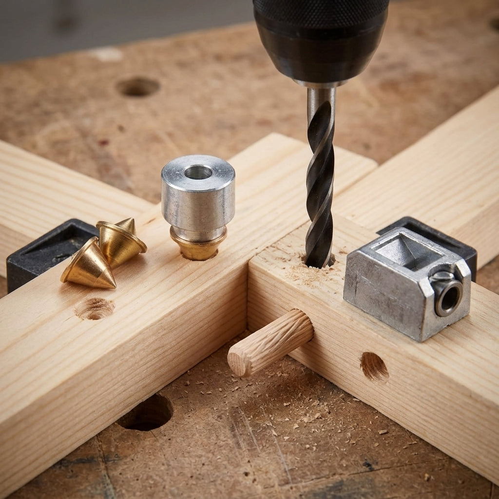 Dowel Kit Complete 8mm - Wood Joint Alignment (view 2)