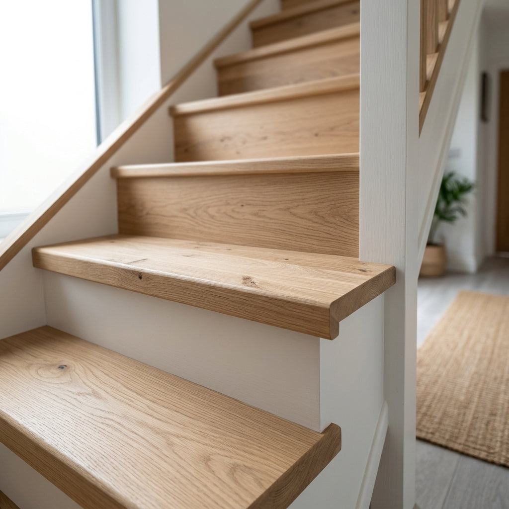 Rustic Oak Window Board Cladding 210 x 20mm with 50mm Nosing