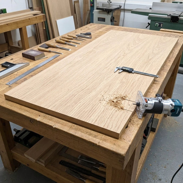 Oak Veneered MDF Board 2440 x 1220 x 6mm Prime Grade