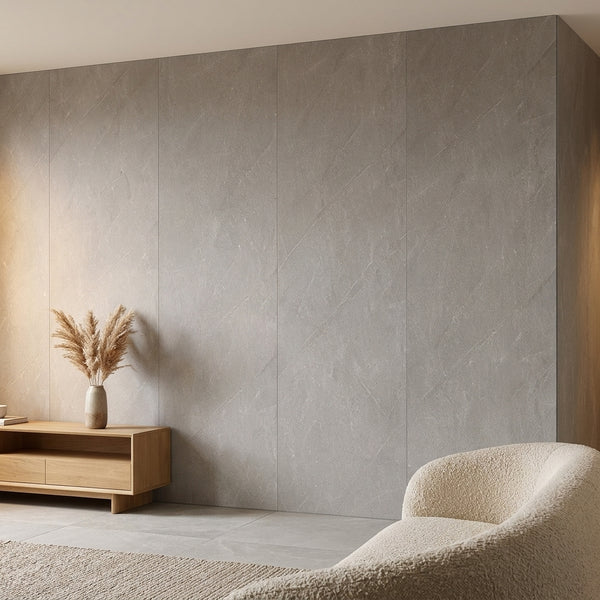 Concrete Monreale Grey Wall Tiles 4mm Ultra-Slim