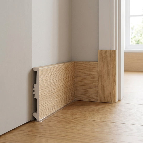 Lisboa Oak Skirting Board - Waterproof Impact-Resistant