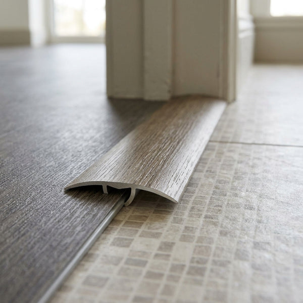 Aluminium Floor Profile 0.93m Modena Oak - Transition Strip