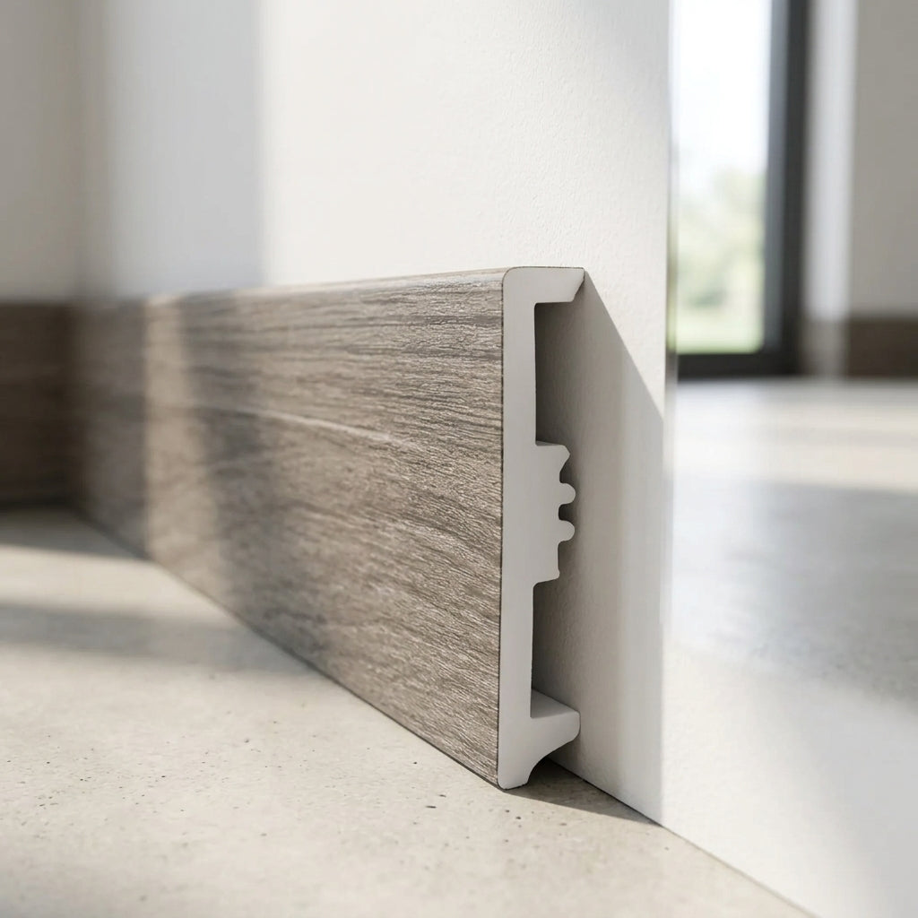 Aveiro Oak Skirting Board, Waterproof Impact-Resistant (view 2)