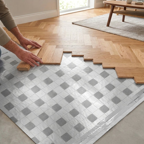 Vinyl Click Floor Underlay 1.3mm With Moisture Barrier