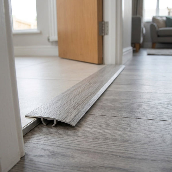 Aluminium Floor Profile 0.93m Oak Ontario Transition
