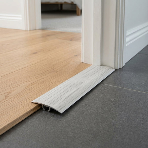 Aluminium Floor Profile 0.93m Canberra Oak – Transition Strip