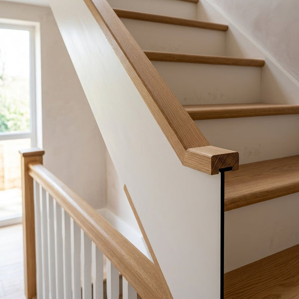 White Primed Staircase Stringer 300 x 6 x 2440 mm