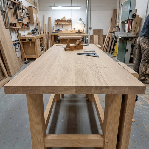 A/BC Grade Solid European Oak Panel 20mm Thick - Joinery