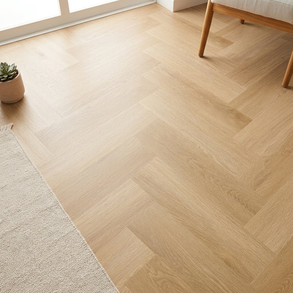 Herringbone Luxury Vinyl Floor Menor Oak 5G Click