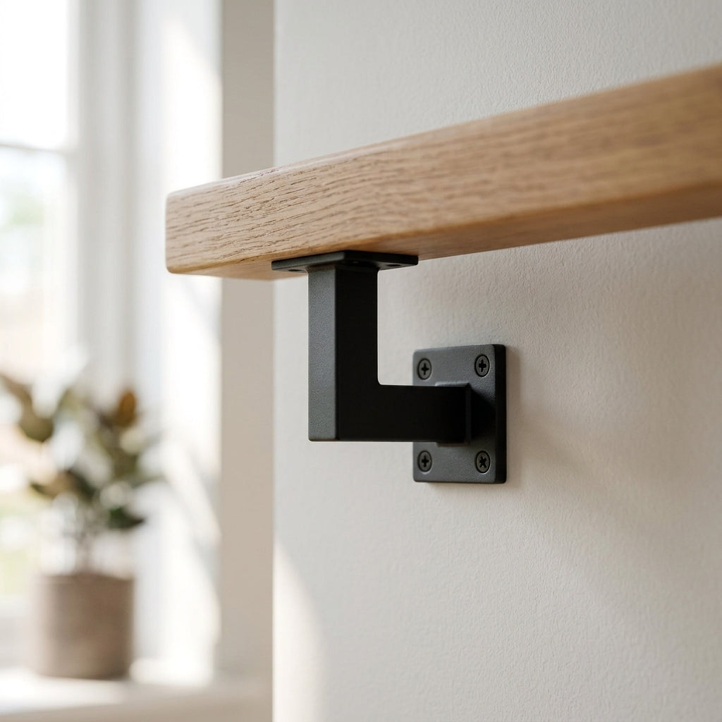 Harp Style Balustrade Straight Bracket For Horizontal Installation (view 2)