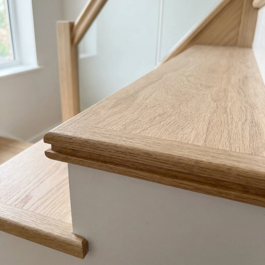 Oak Tread Grooved Stair Cladding – 900mm to 2000mm (view 2)