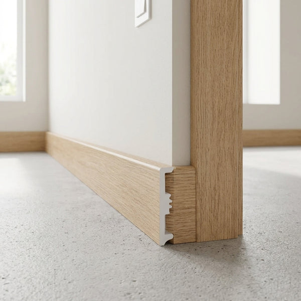 Algarve Oak Skirting Board, Waterproof Impact-Resistant