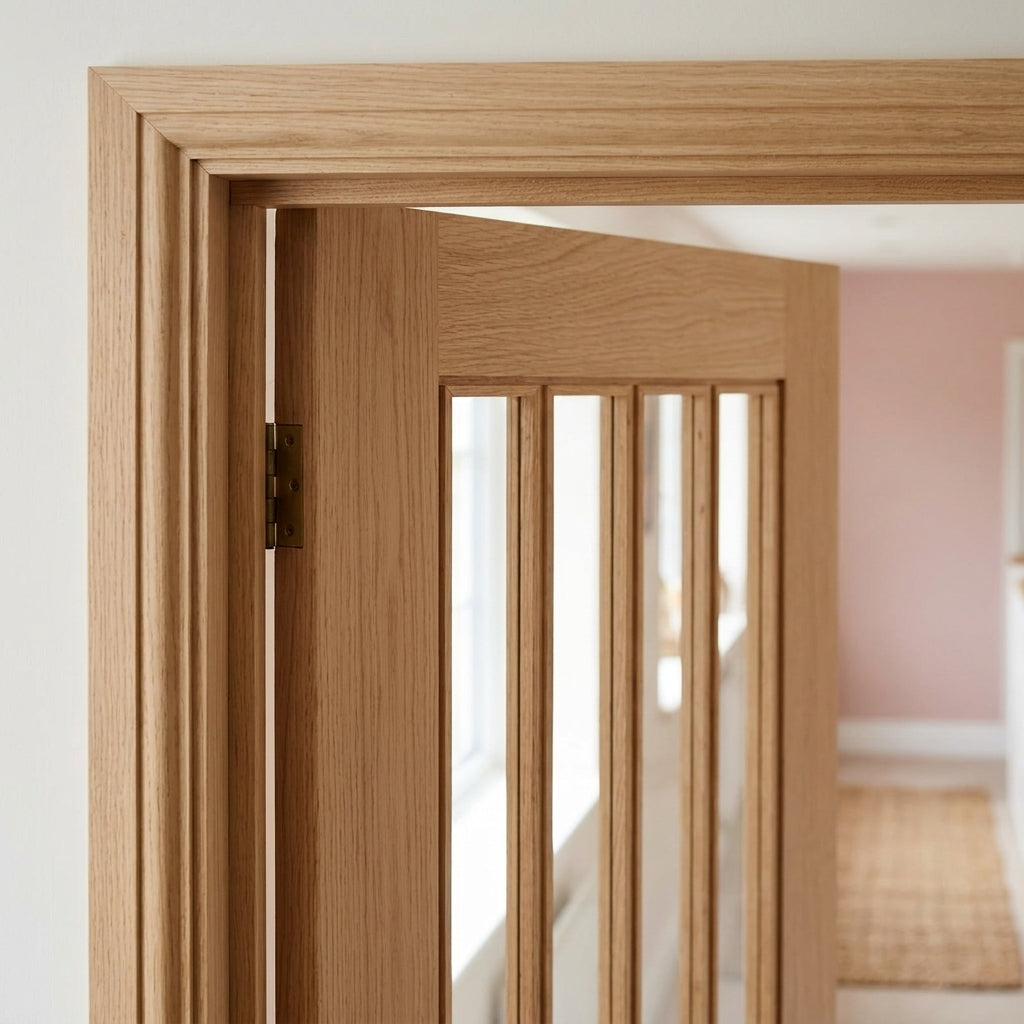Oak Belize Unfinished Internal Door 686 x 1981mm (view 2)