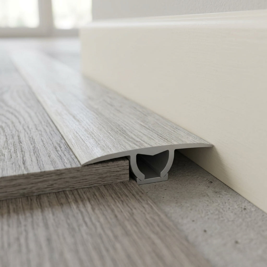 Aluminium Floor Profile 0.93m Oak Ontario Transition (view 2)