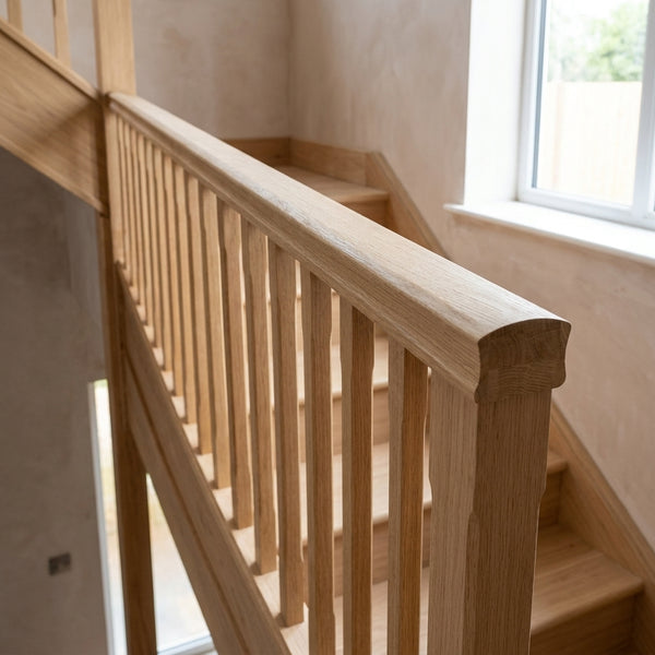 Oak Handrail Ungrooved – 1800mm, 2400mm, 3600mm, 4200mm